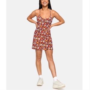 Outdoor Voices Exercise Dress Paprika Bloom L
